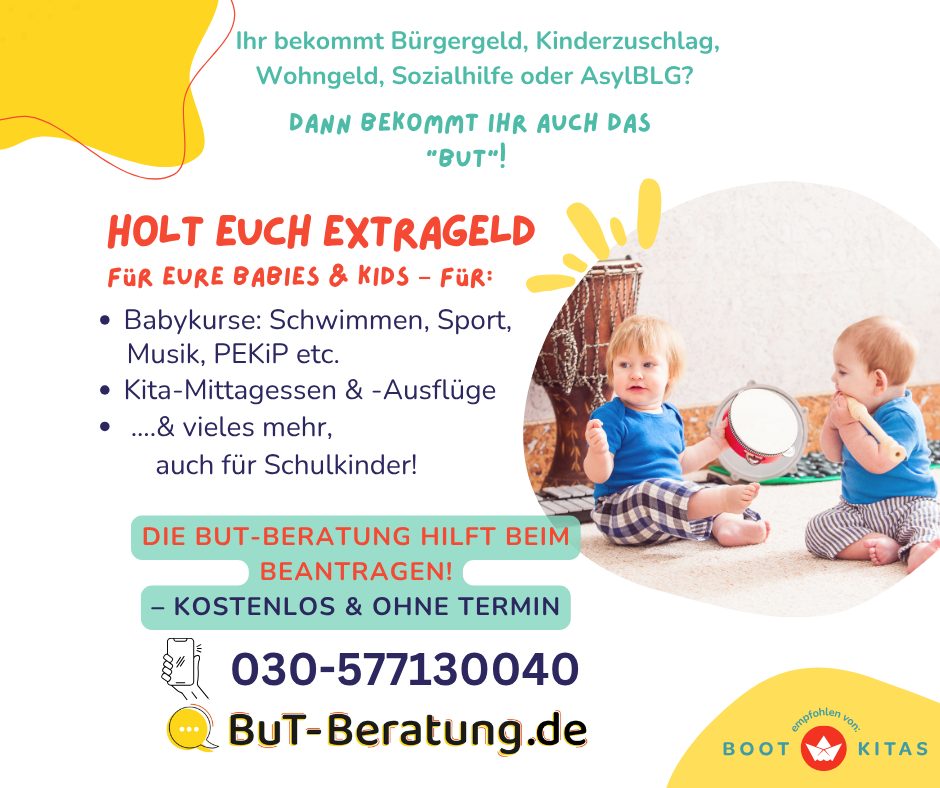 Featured image for “Bil­dungs- und Teil­ha­be­pa­ket für Ber­li­ner Fami­lien (BuT)”